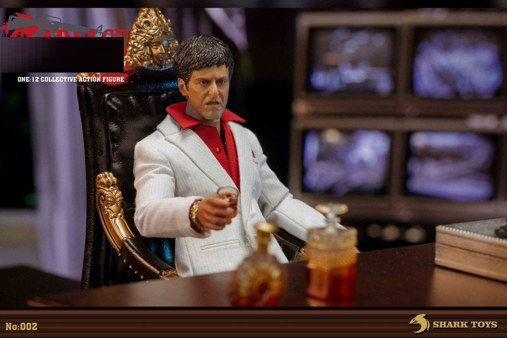 Pedido Figura Furious Scar Tony (Deluxe version) marca Shark Toys 002B escala pequeña 1/12