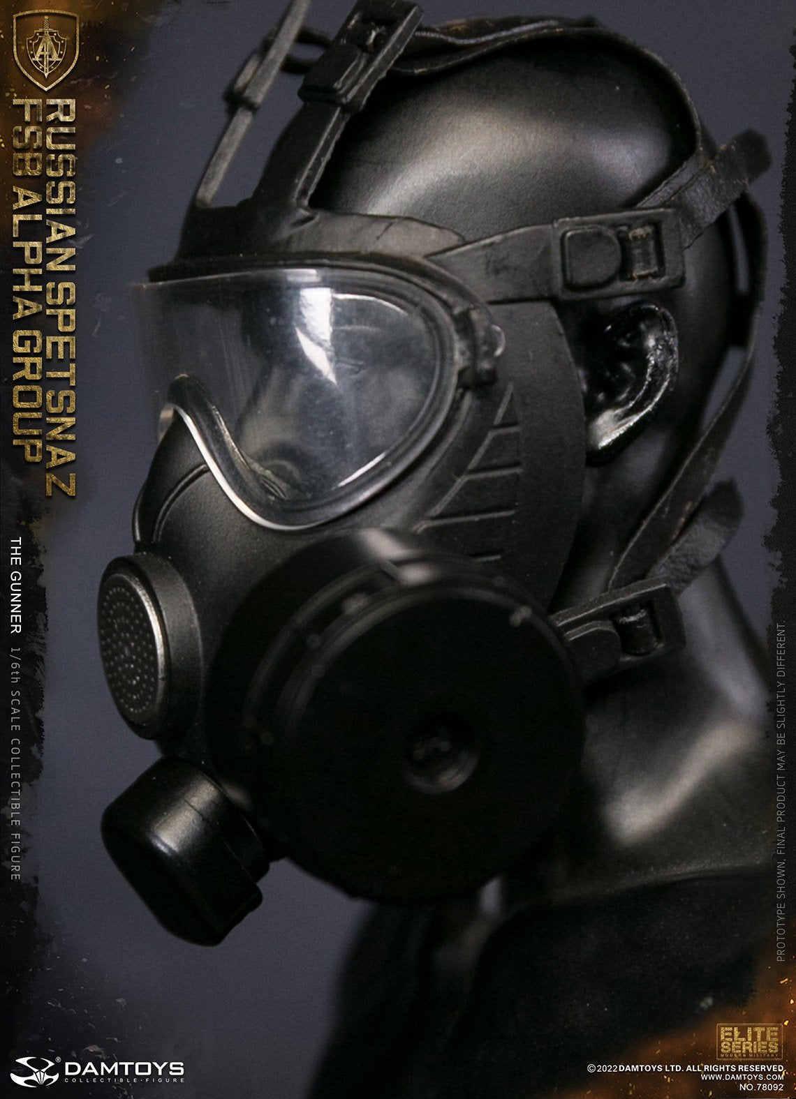 Pedido Figura Russian Spetsnaz FSB Alpha Group GUNNER marca Damtoys 78092 escala 1/6