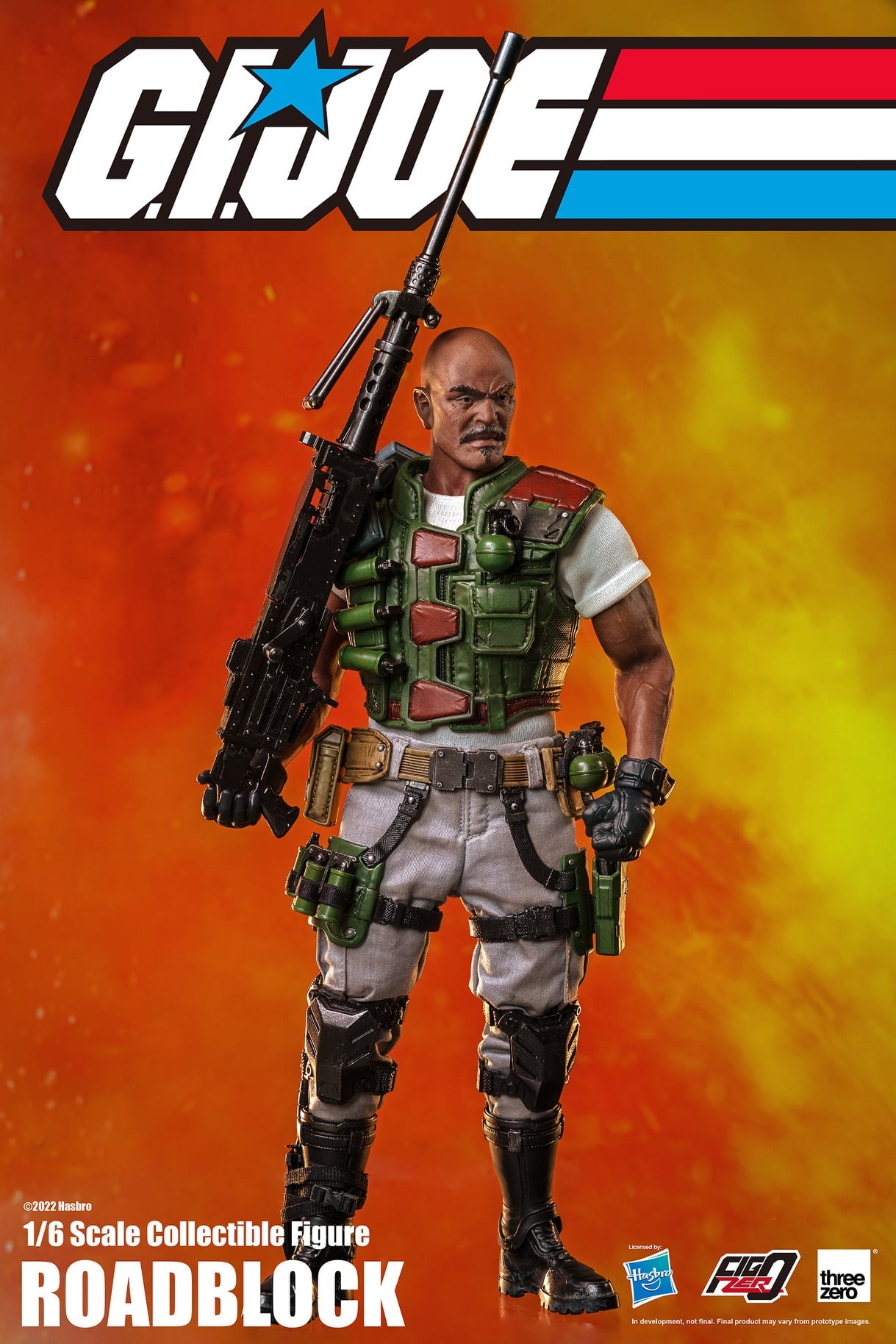 Pedido Figura Roadblock - G.I.Joe marca Threezero 3Z0347 escala 1/6