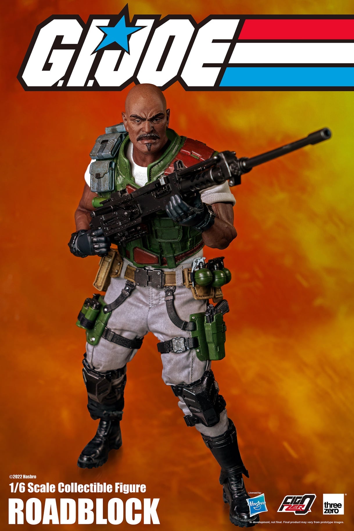 Pedido Figura Roadblock - G.I.Joe marca Threezero 3Z0347 escala 1/6