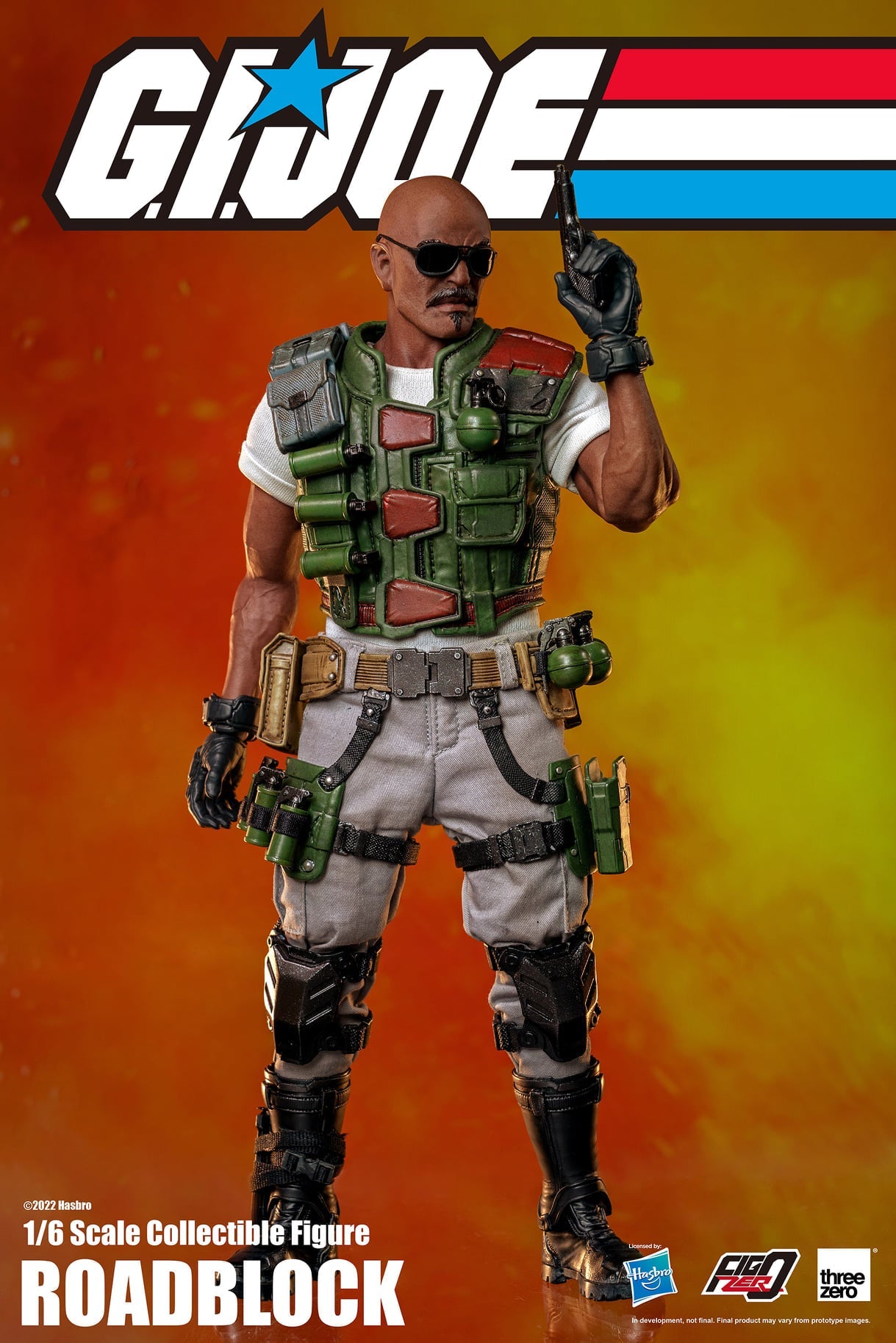 Pedido Figura Roadblock - G.I.Joe marca Threezero 3Z0347 escala 1/6