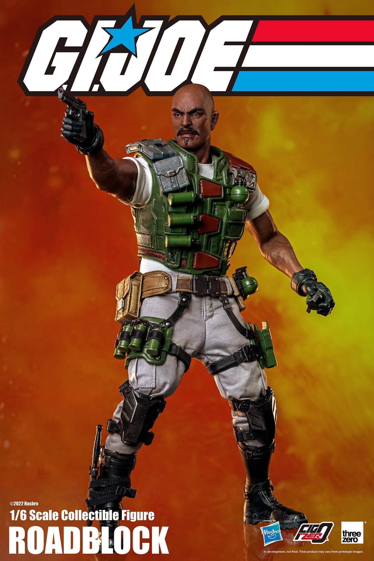 Pedido Figura Roadblock - G.I.Joe marca Threezero 3Z0347 escala 1/6