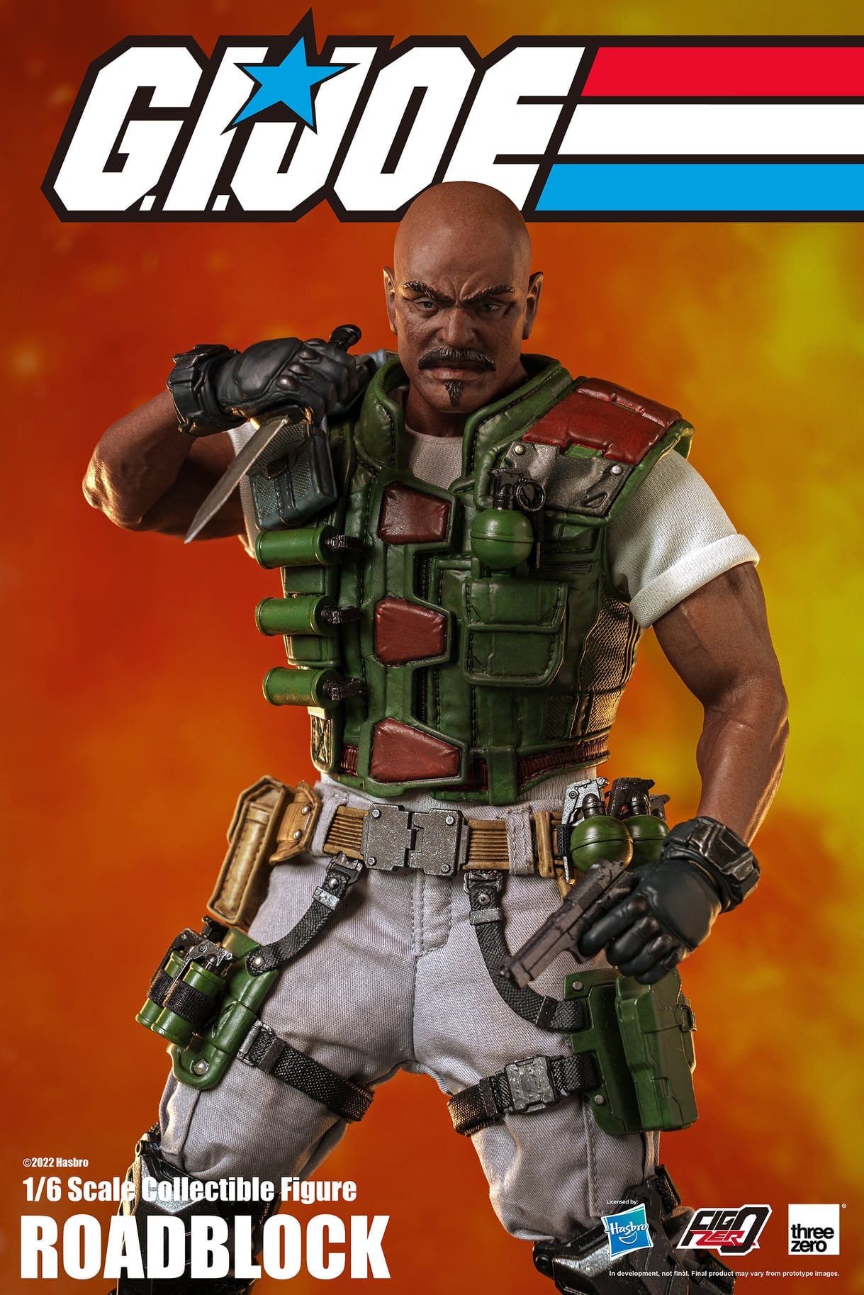 Pedido Figura Roadblock - G.I.Joe marca Threezero 3Z0347 escala 1/6