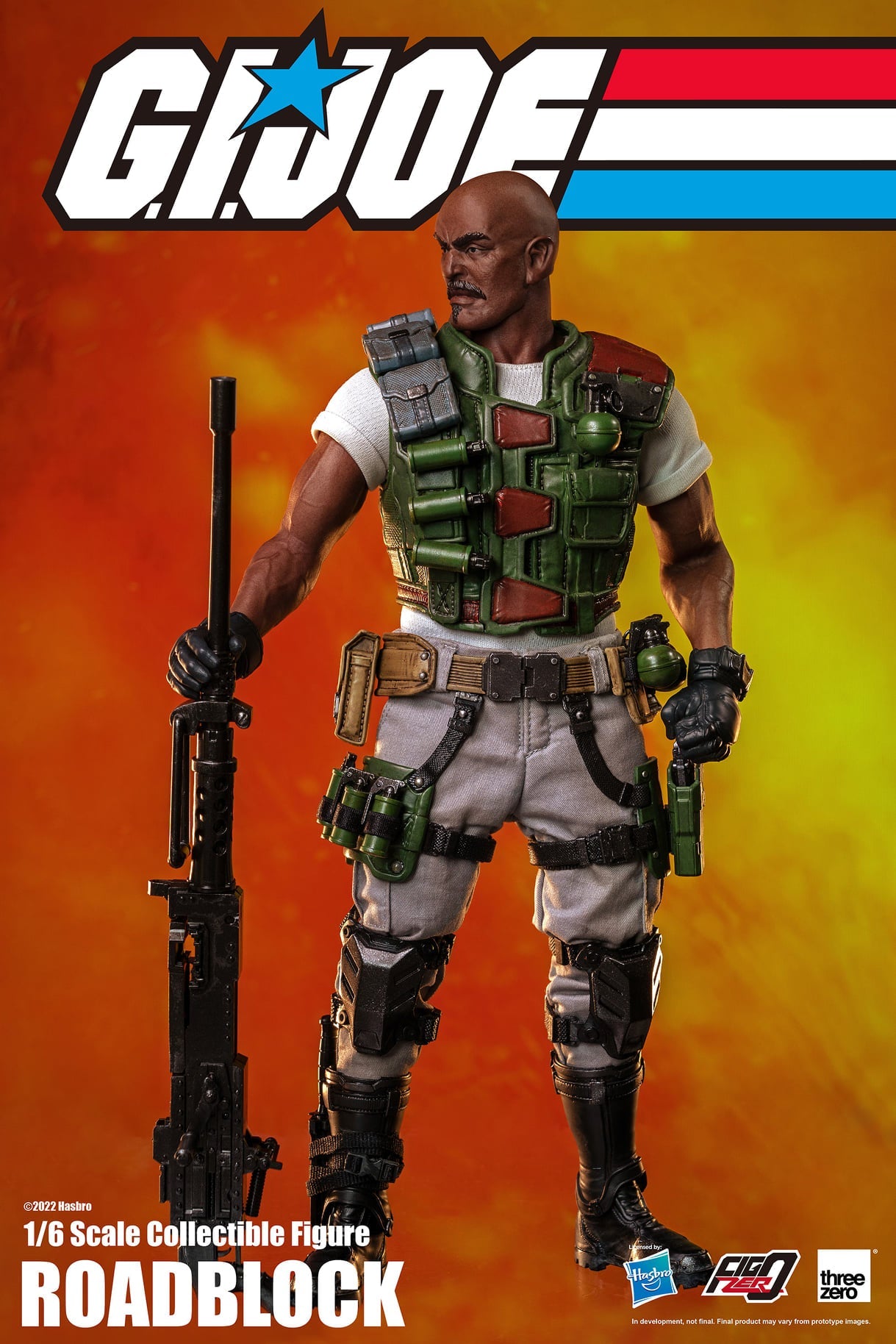 Pedido Figura Roadblock - G.I.Joe marca Threezero 3Z0347 escala 1/6