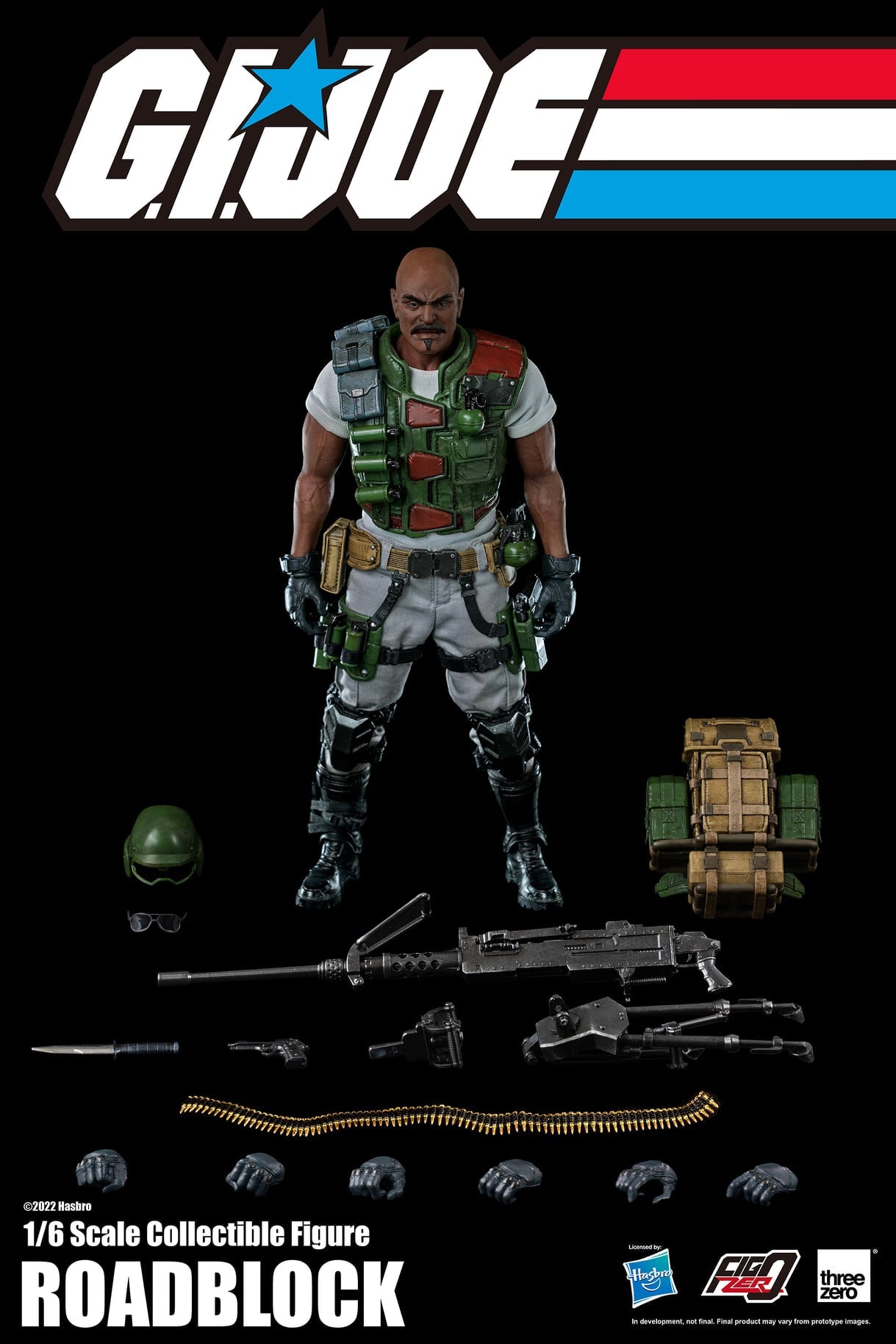 Pedido Figura Roadblock - G.I.Joe marca Threezero 3Z0347 escala 1/6