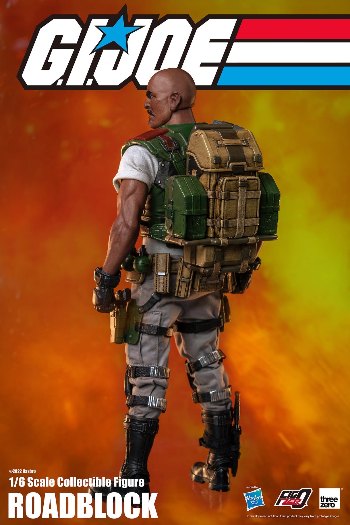 Pedido Figura Roadblock - G.I.Joe marca Threezero 3Z0347 escala 1/6