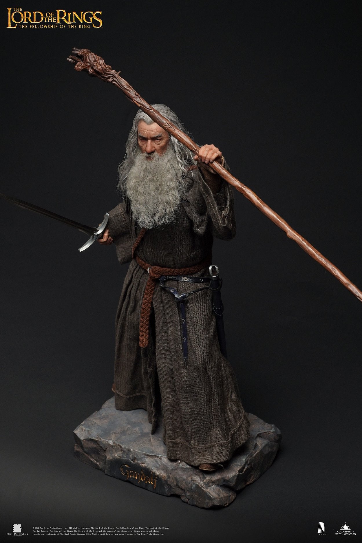 Preventa Figura Gandalf (Grey Robe) - The Lord Of The Rings marca Inart Queen Studios escala 1/6