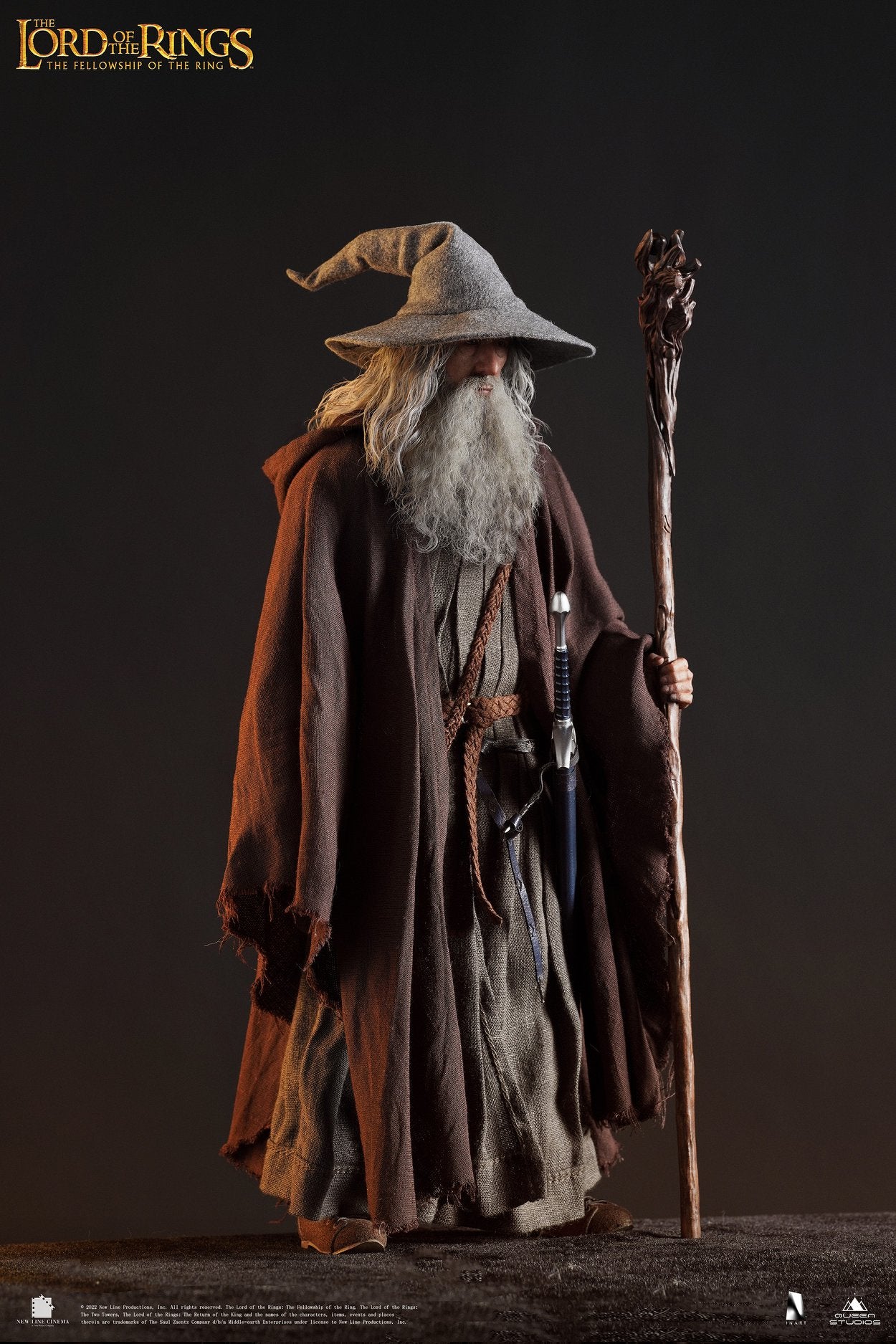 Preventa Figura Gandalf (Grey Robe) - The Lord Of The Rings marca Inart Queen Studios escala 1/6