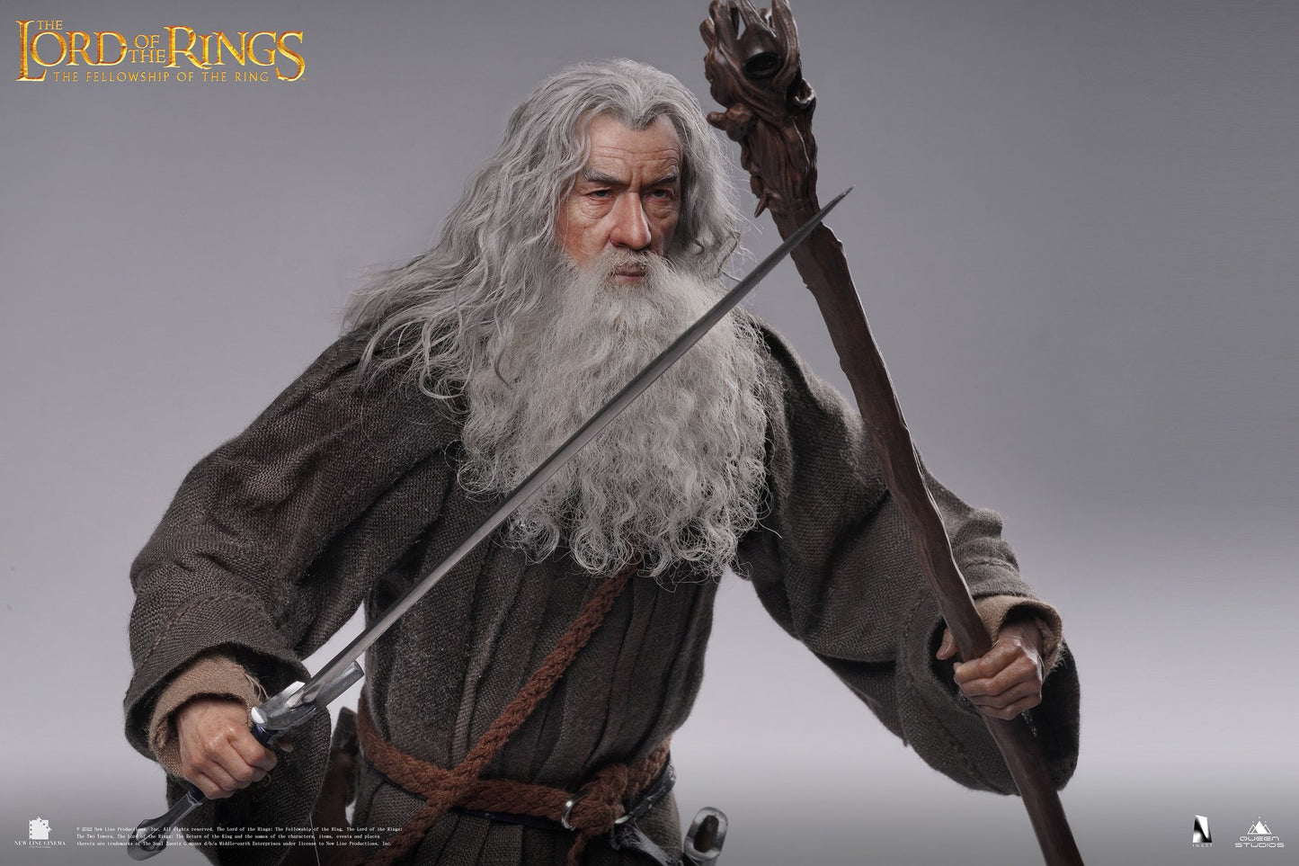 Preventa Figura Gandalf (Grey Robe) - The Lord Of The Rings marca Inart Queen Studios escala 1/6
