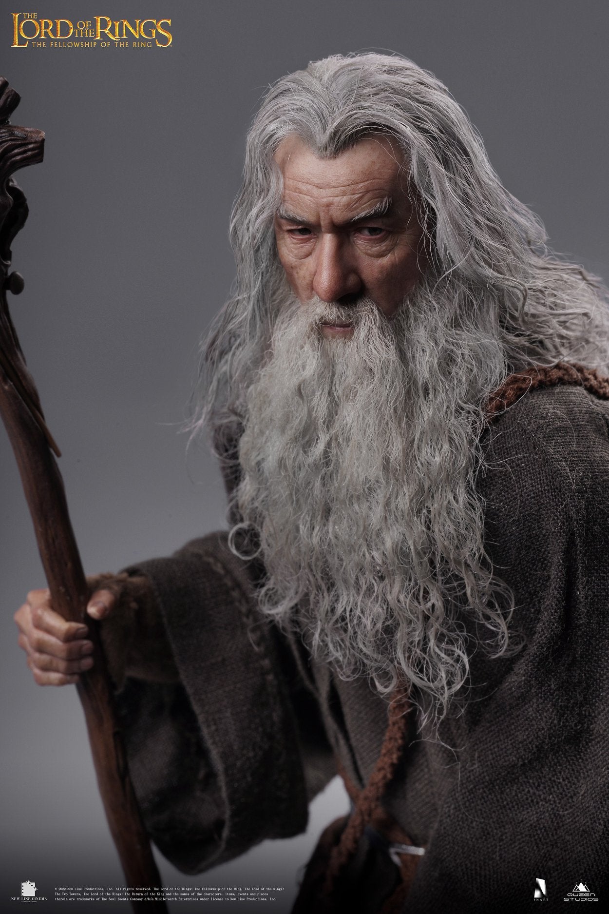 Preventa Figura Gandalf (Grey Robe) - The Lord Of The Rings marca Inart Queen Studios escala 1/6