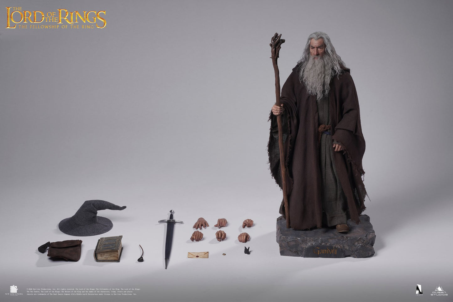 Preventa Figura Gandalf (Grey Robe) - The Lord Of The Rings marca Inart Queen Studios escala 1/6