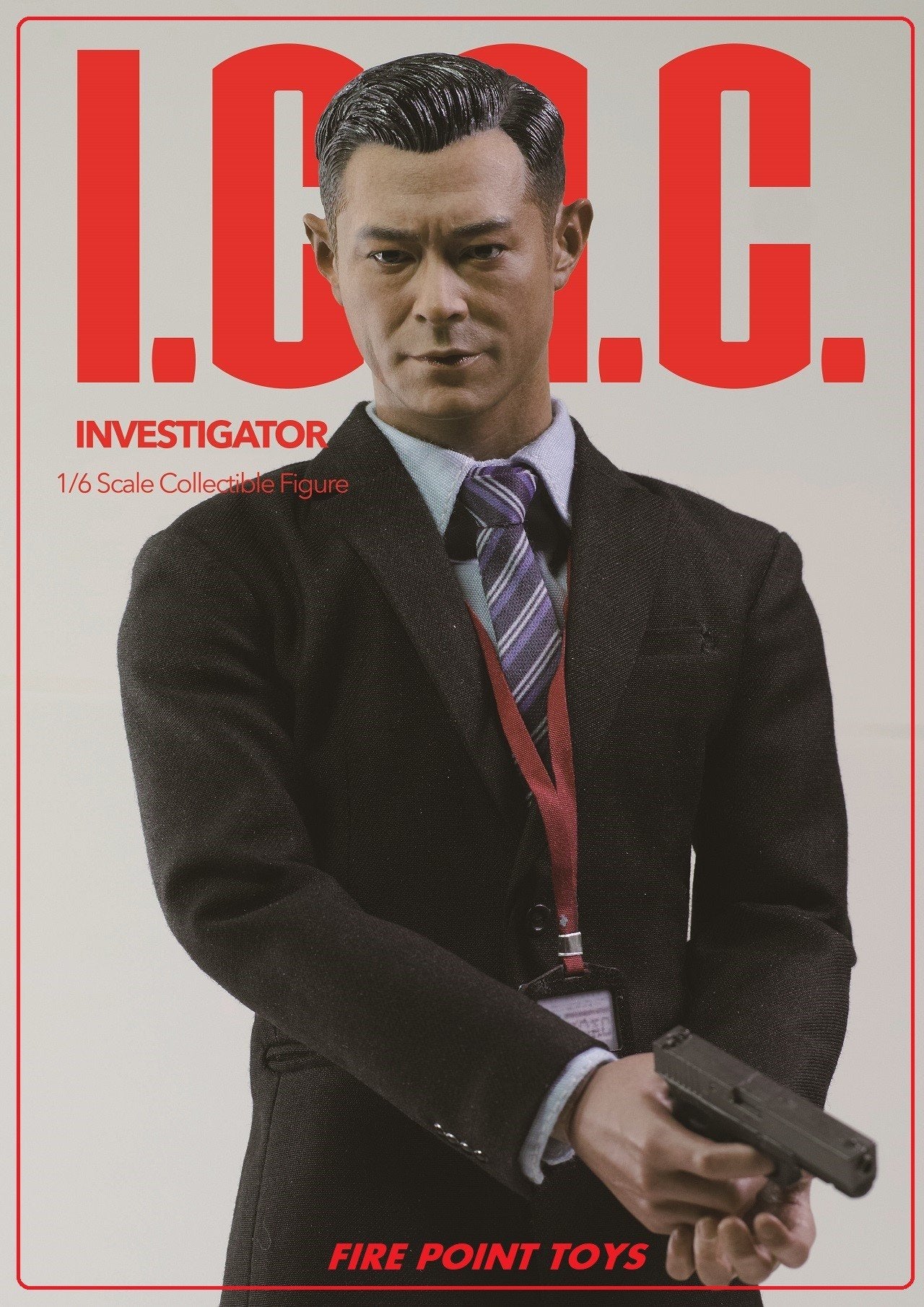 Preventa Figura HK ICAC Investigator marca Fire Point Toys FPT001 escala 1/6
