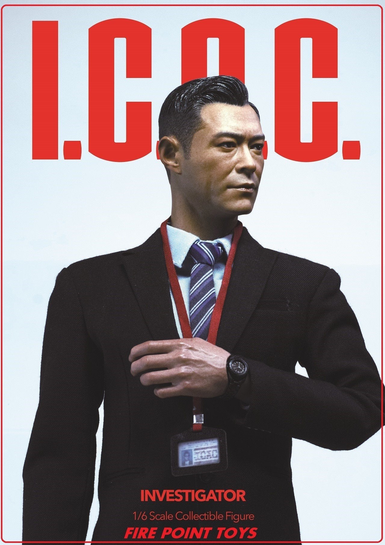 Preventa Figura HK ICAC Investigator marca Fire Point Toys FPT001 escala 1/6