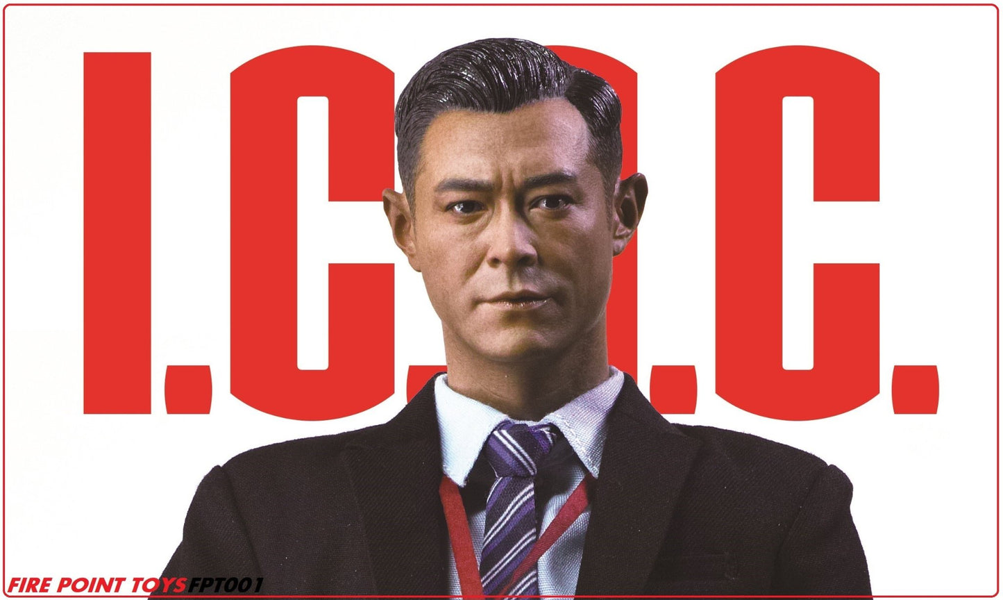Preventa Figura HK ICAC Investigator marca Fire Point Toys FPT001 escala 1/6