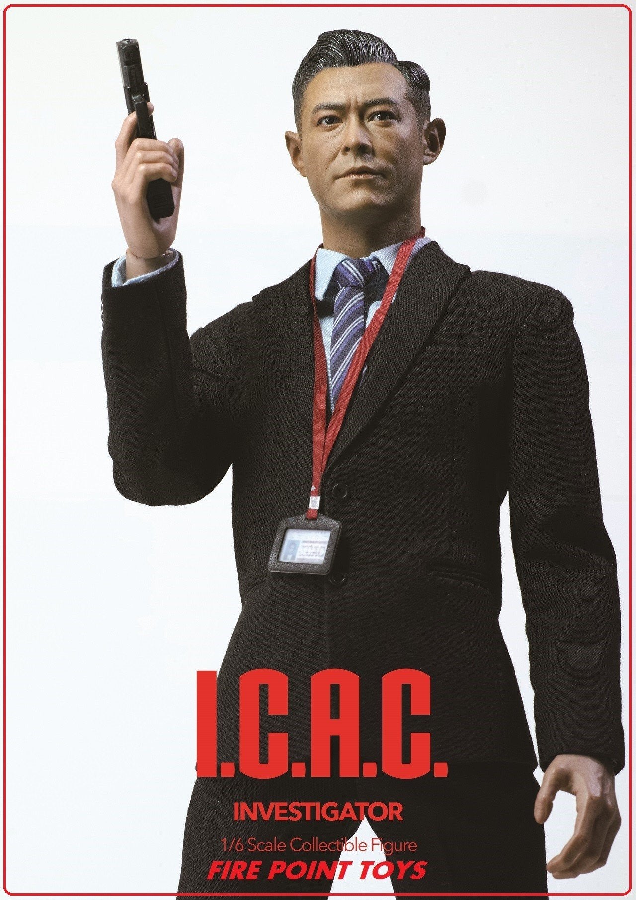 Preventa Figura HK ICAC Investigator marca Fire Point Toys FPT001 escala 1/6