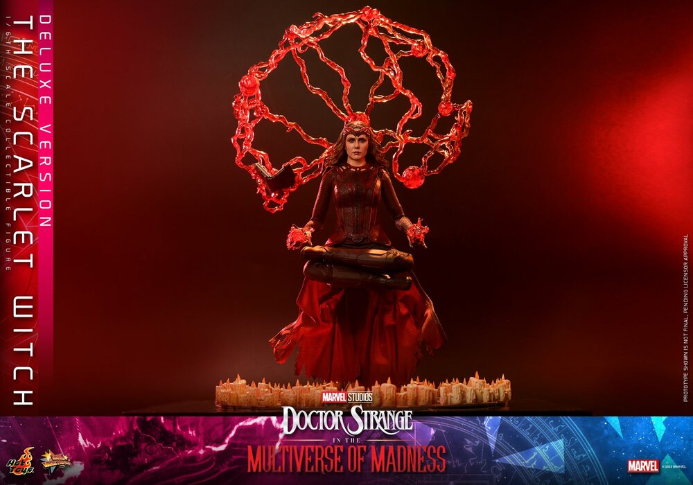 Preventa Figura The Scarlet Witch (Deluxe Edition) - Doctor Strange in the Multiverse of Madness marca Hot Toys MMS653 escala 1/6