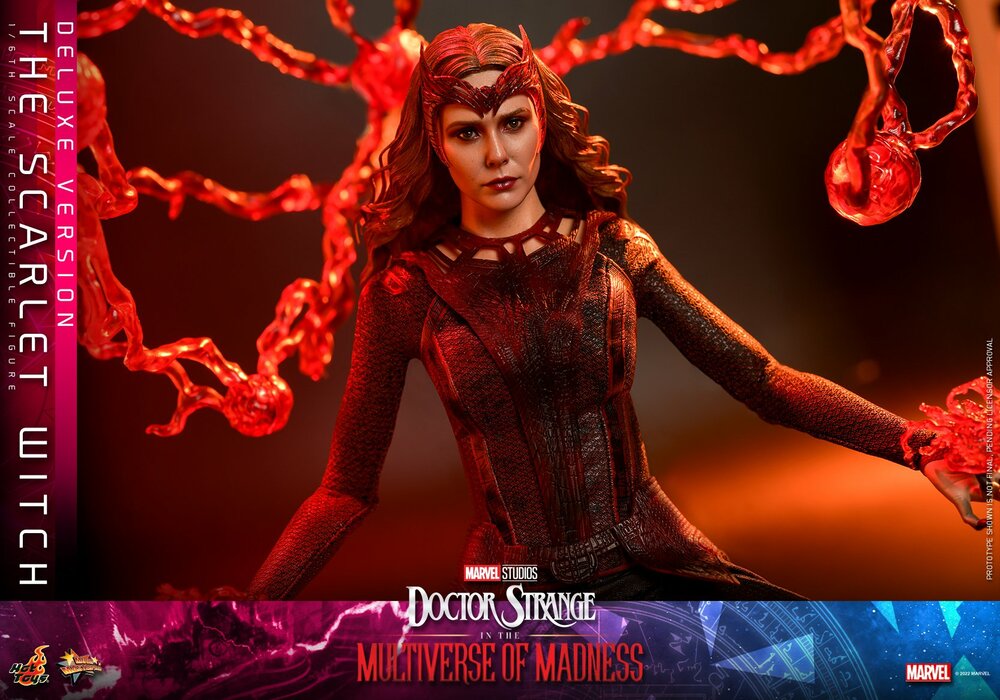 Preventa Figura The Scarlet Witch (Deluxe Edition) - Doctor Strange in the Multiverse of Madness marca Hot Toys MMS653 escala 1/6