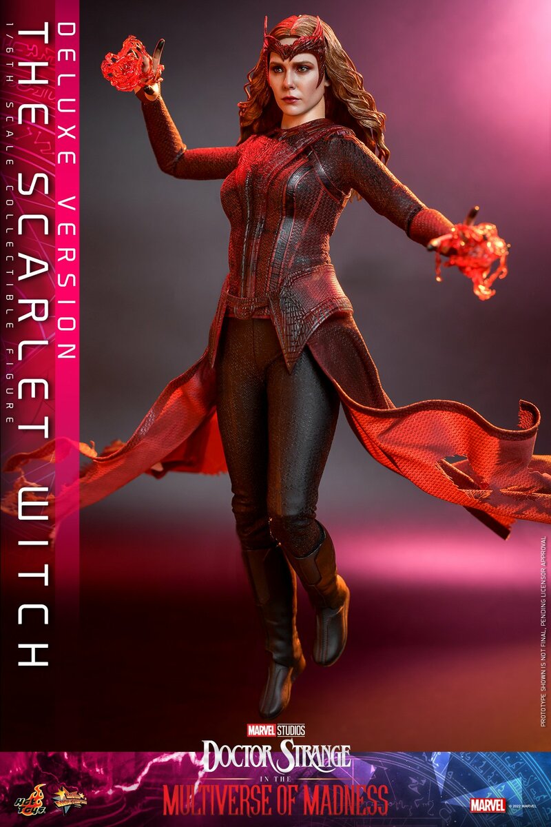 Preventa Figura The Scarlet Witch (Deluxe Edition) - Doctor Strange in the Multiverse of Madness marca Hot Toys MMS653 escala 1/6