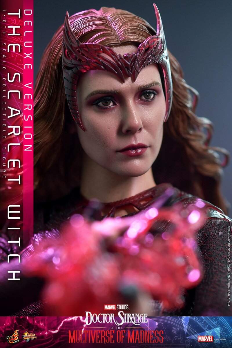 Preventa Figura The Scarlet Witch (Deluxe Edition) - Doctor Strange in the Multiverse of Madness marca Hot Toys MMS653 escala 1/6