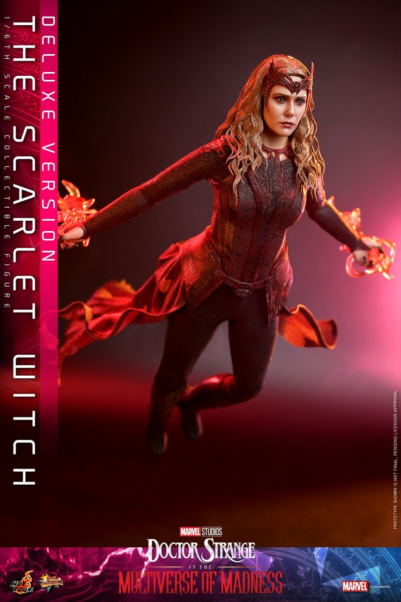 Preventa Figura The Scarlet Witch (Deluxe Edition) - Doctor Strange in the Multiverse of Madness marca Hot Toys MMS653 escala 1/6