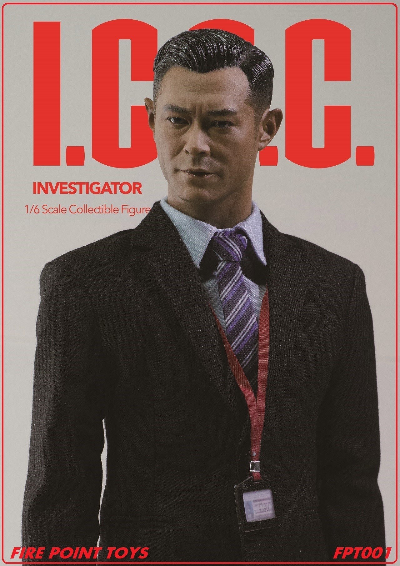 Preventa Figura HK ICAC Investigator marca Fire Point Toys FPT001 escala 1/6