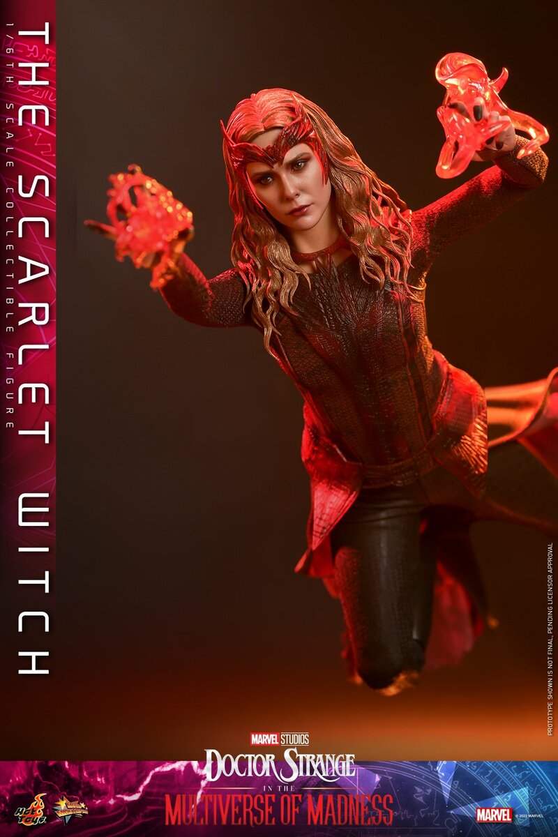 Preventa Figura The Scarlet Witch - Doctor Strange in the Multiverse of Madness marca Hot Toys MMS652 escala 1/6