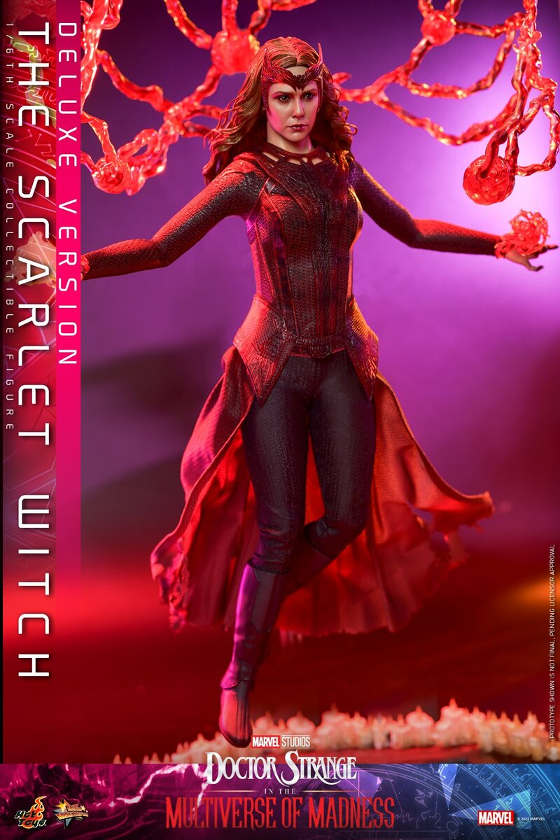 Preventa Figura The Scarlet Witch (Deluxe Edition) - Doctor Strange in the Multiverse of Madness marca Hot Toys MMS653 escala 1/6