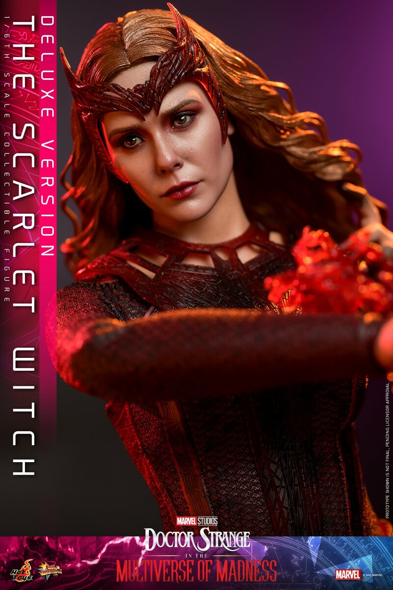 Preventa Figura The Scarlet Witch (Deluxe Edition) - Doctor Strange in the Multiverse of Madness marca Hot Toys MMS653 escala 1/6