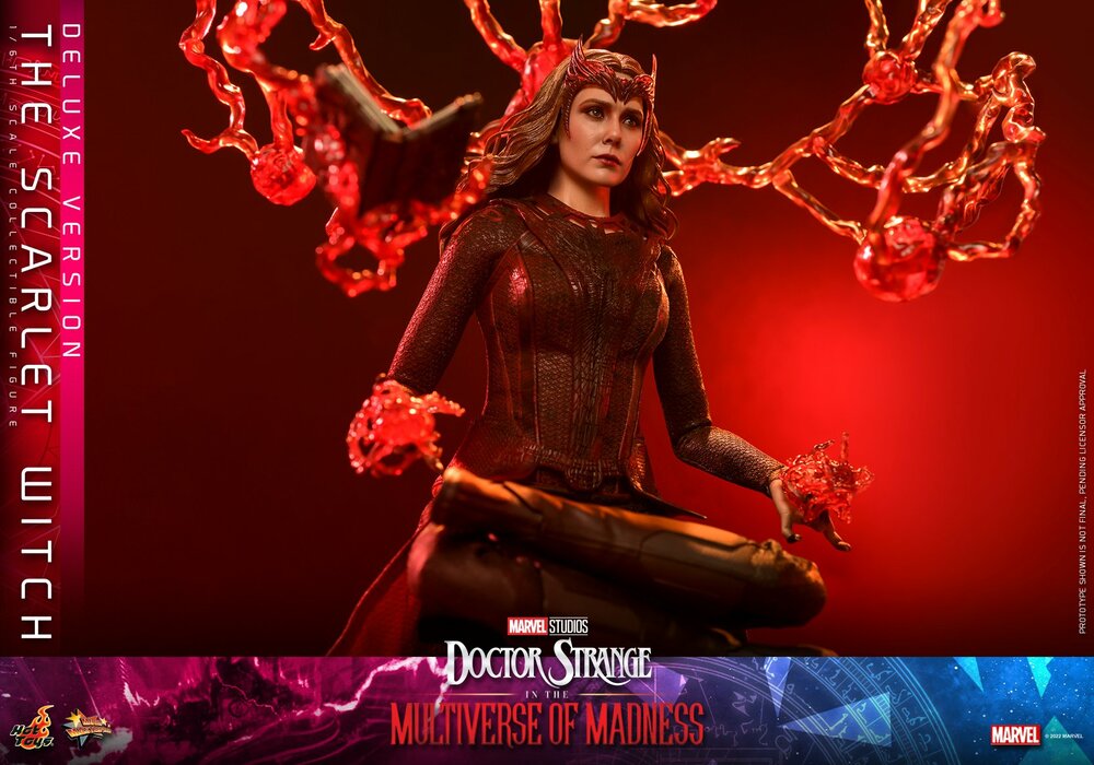 Preventa Figura The Scarlet Witch (Deluxe Edition) - Doctor Strange in the Multiverse of Madness marca Hot Toys MMS653 escala 1/6