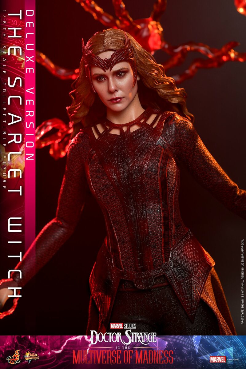Preventa Figura The Scarlet Witch (Deluxe Edition) - Doctor Strange in the Multiverse of Madness marca Hot Toys MMS653 escala 1/6