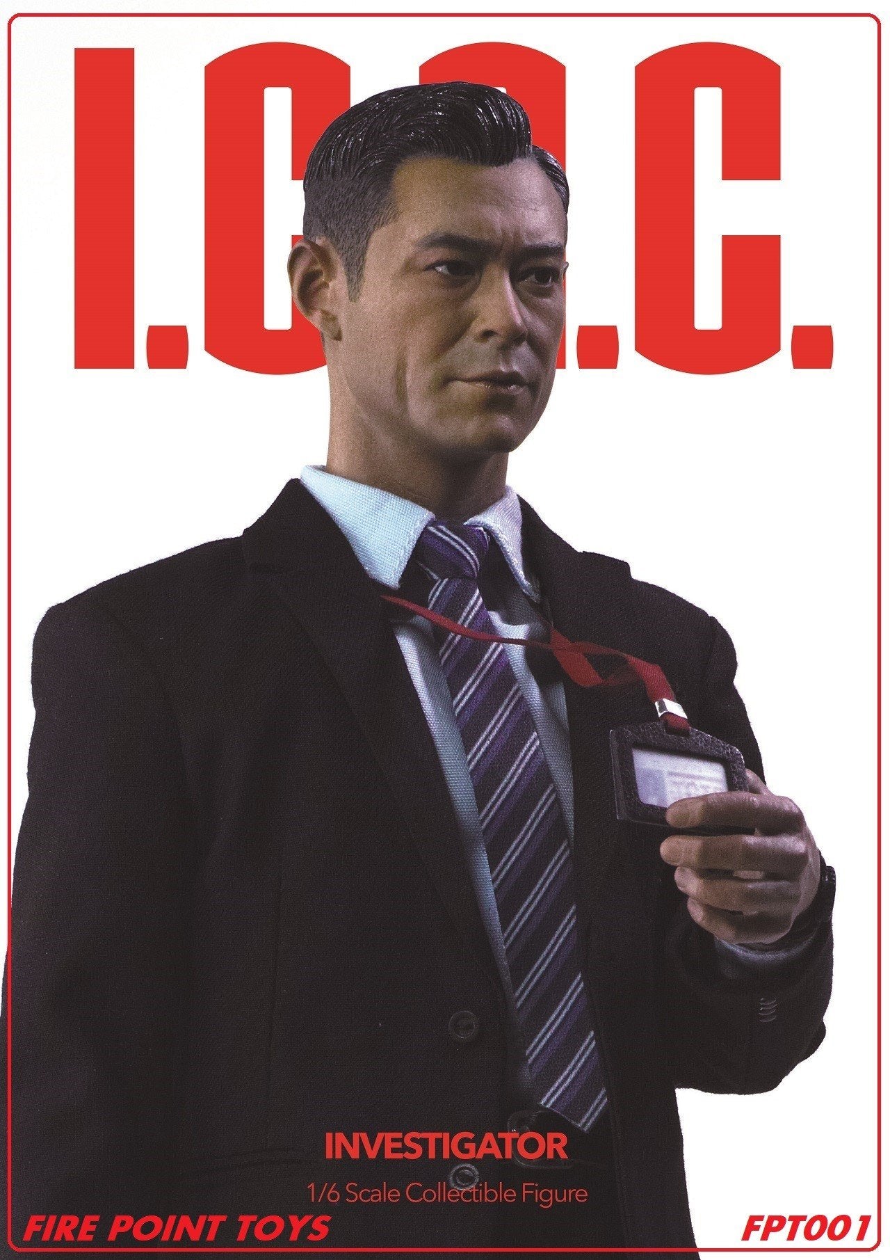 Preventa Figura HK ICAC Investigator marca Fire Point Toys FPT001 escala 1/6