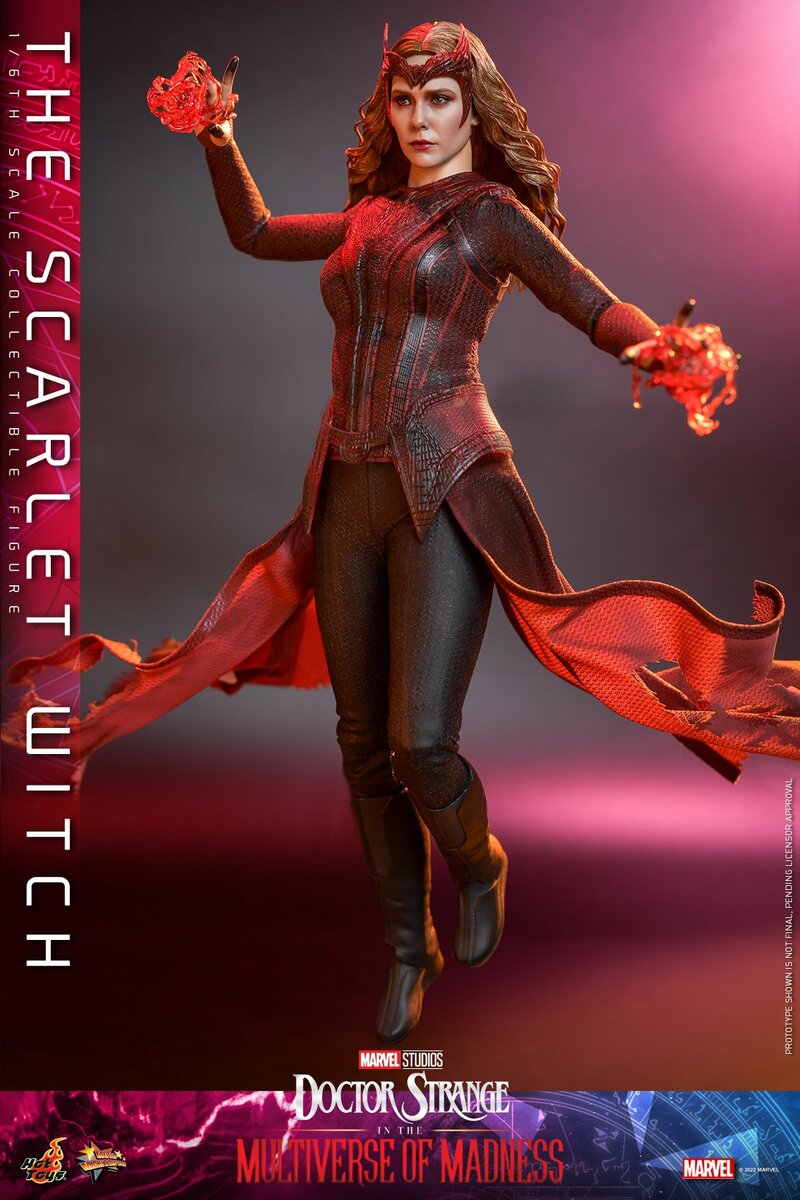 Preventa Figura The Scarlet Witch - Doctor Strange in the Multiverse of Madness marca Hot Toys MMS652 escala 1/6