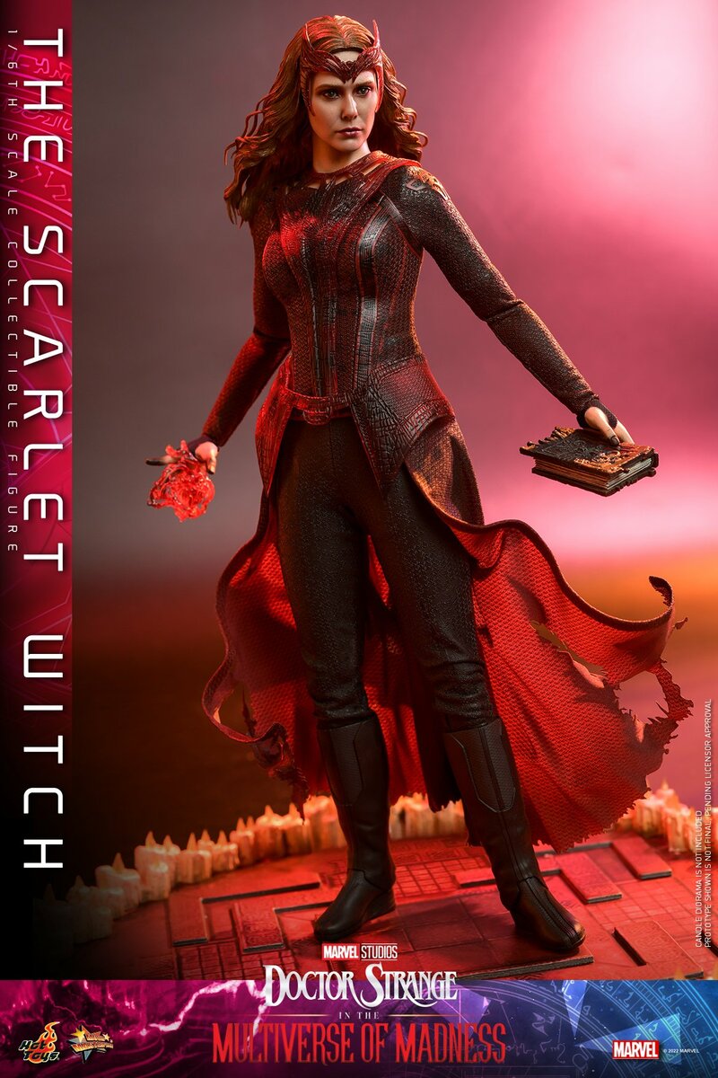 Preventa Figura The Scarlet Witch - Doctor Strange in the Multiverse of Madness marca Hot Toys MMS652 escala 1/6