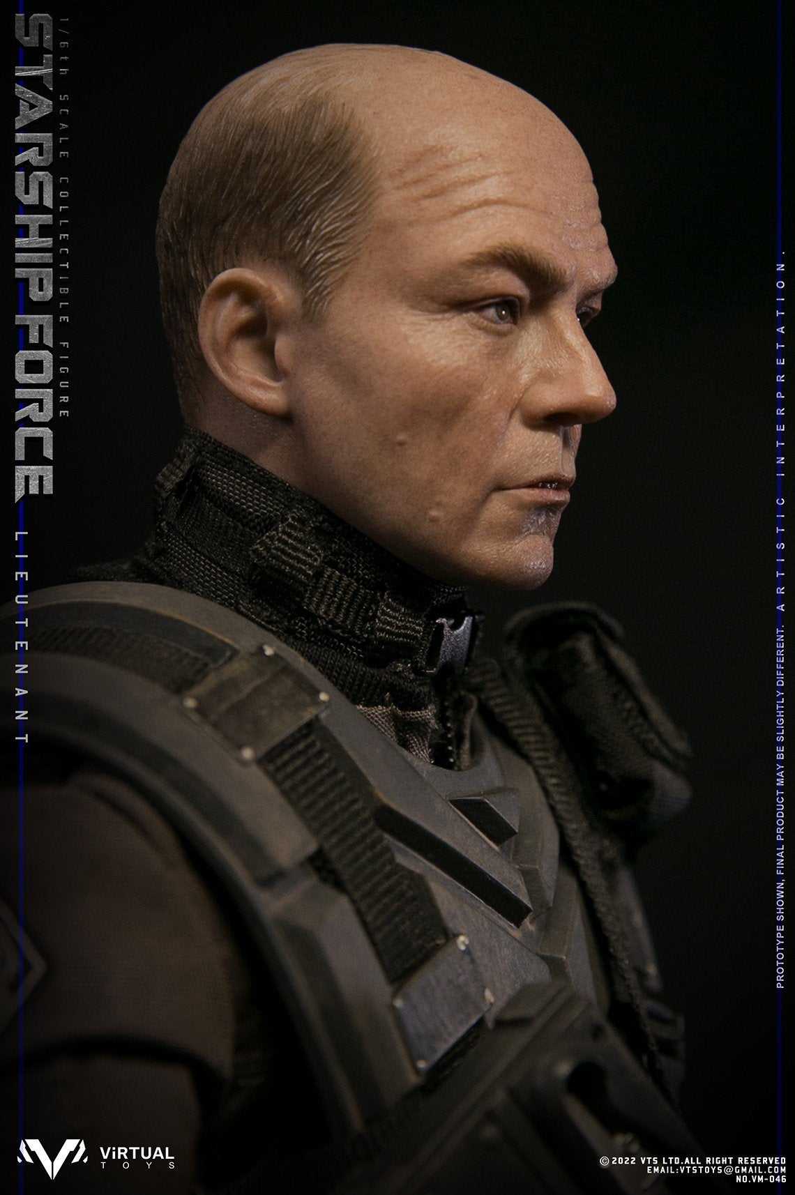 Pedido Figura Lieutenant - Starship Force- marca VTS TOYS VM046 escala 1/6