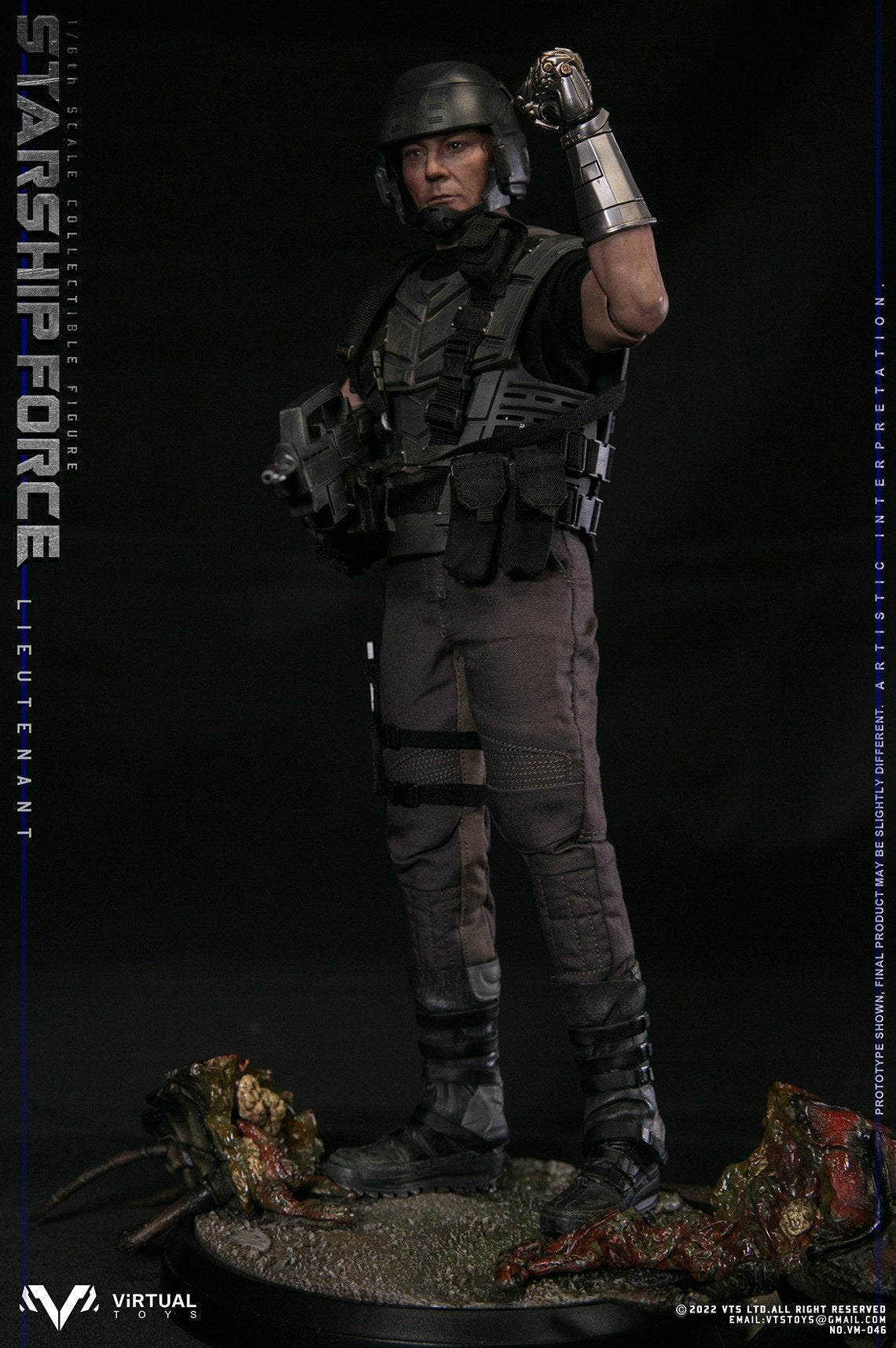 Pedido Figura Lieutenant - Starship Force- marca VTS TOYS VM046 escala 1/6