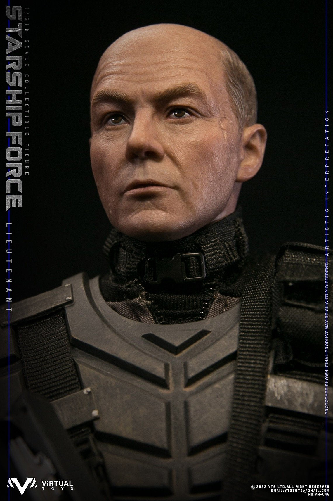 Pedido Figura Lieutenant - Starship Force- marca VTS TOYS VM046 escala 1/6