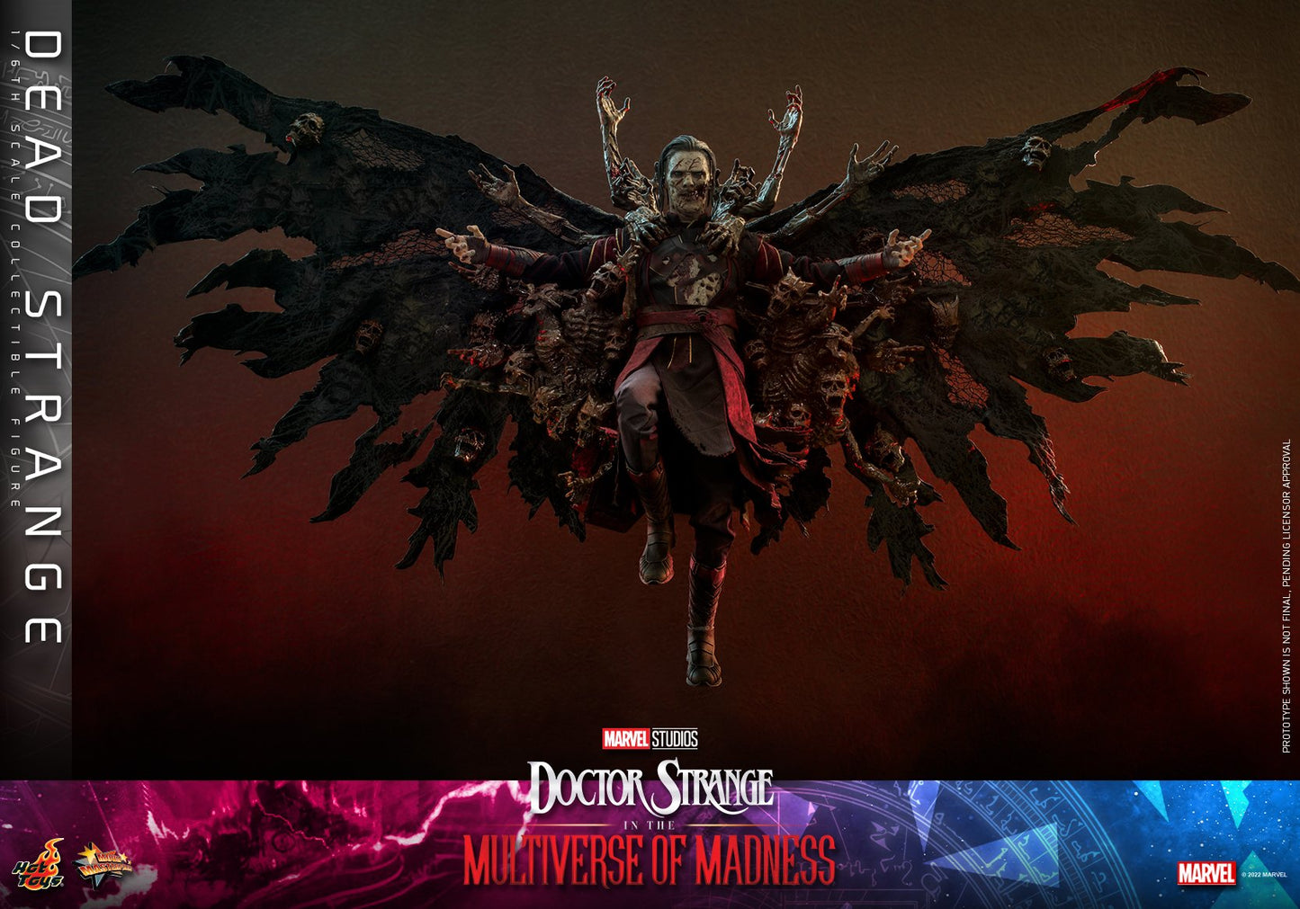 Preventa Figura Dead Strange - Doctor Strange in the Multiverse of Madness marca Hot Toys MMS654 escala 1/6
