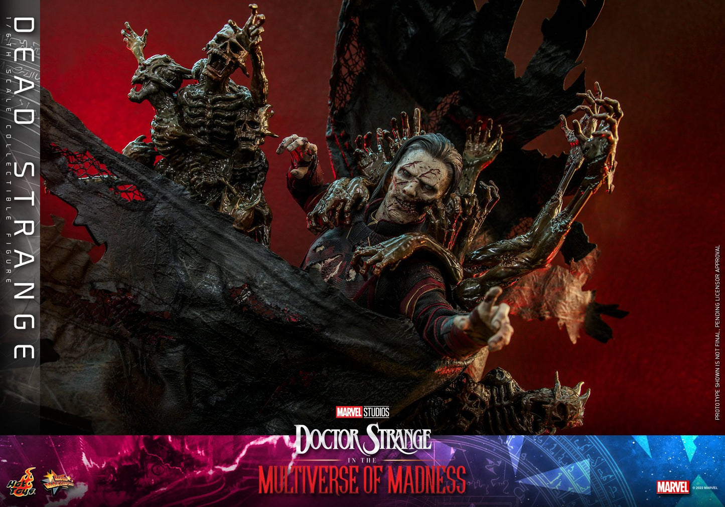 Preventa Figura Dead Strange - Doctor Strange in the Multiverse of Madness marca Hot Toys MMS654 escala 1/6