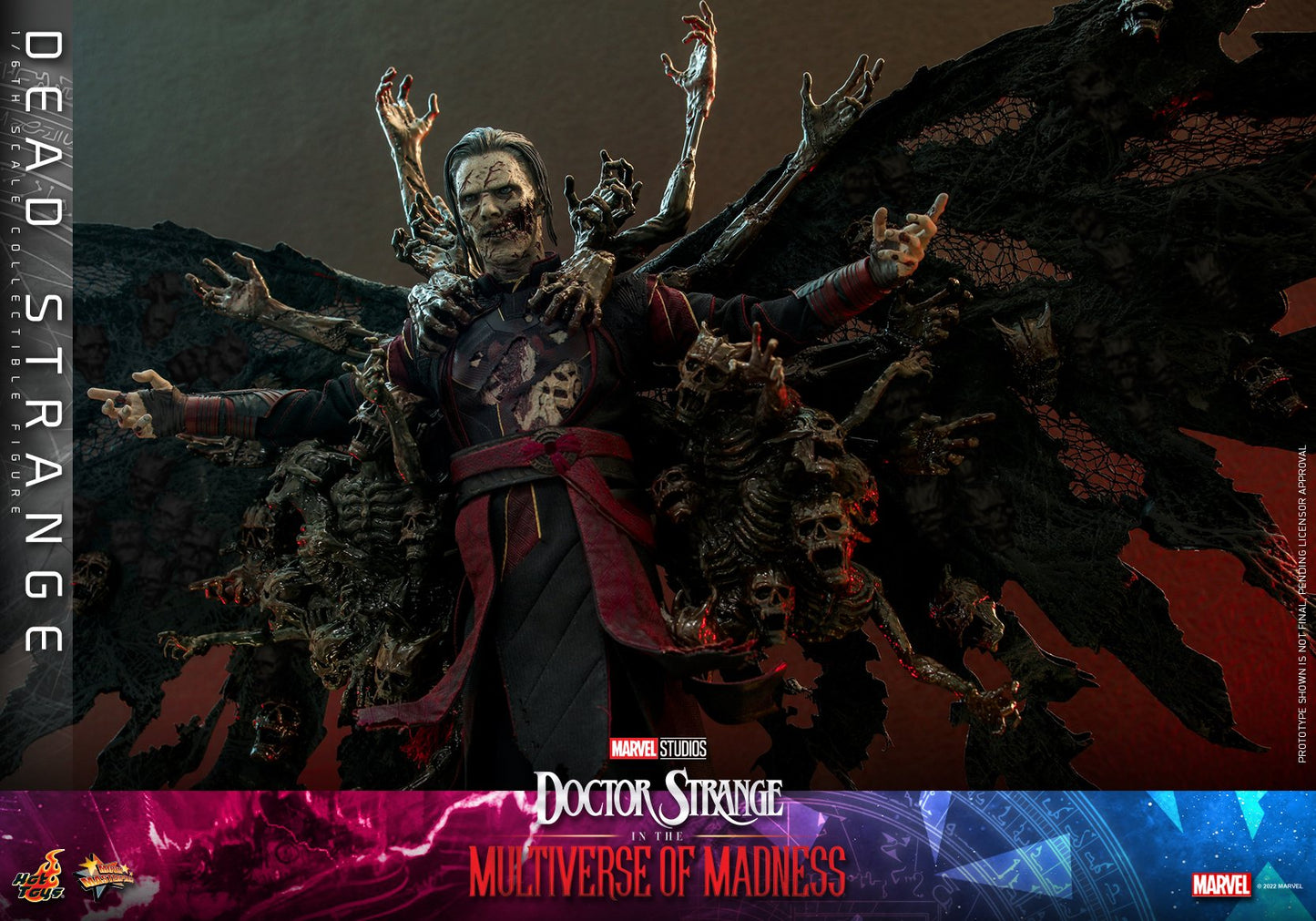 Preventa Figura Dead Strange - Doctor Strange in the Multiverse of Madness marca Hot Toys MMS654 escala 1/6