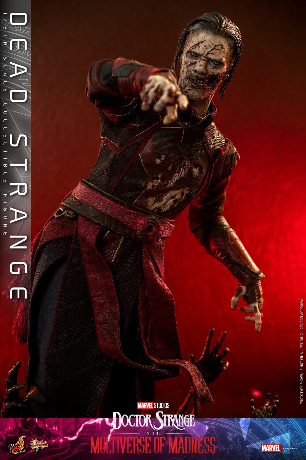 Preventa Figura Dead Strange - Doctor Strange in the Multiverse of Madness marca Hot Toys MMS654 escala 1/6