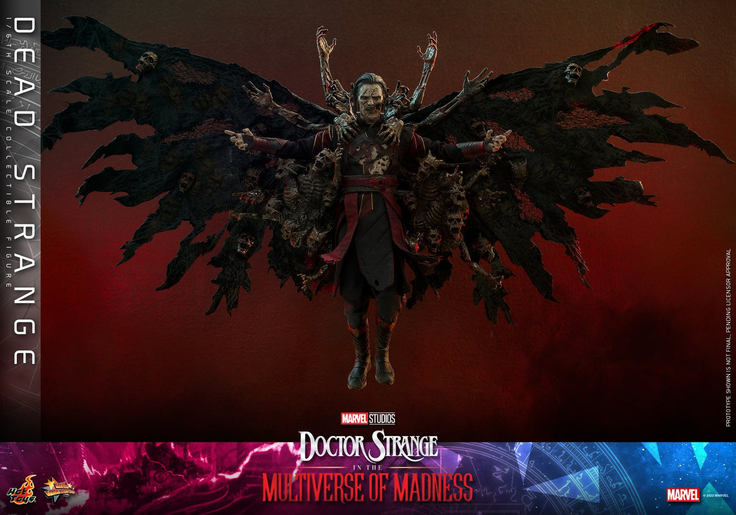Preventa Figura Dead Strange - Doctor Strange in the Multiverse of Madness marca Hot Toys MMS654 escala 1/6