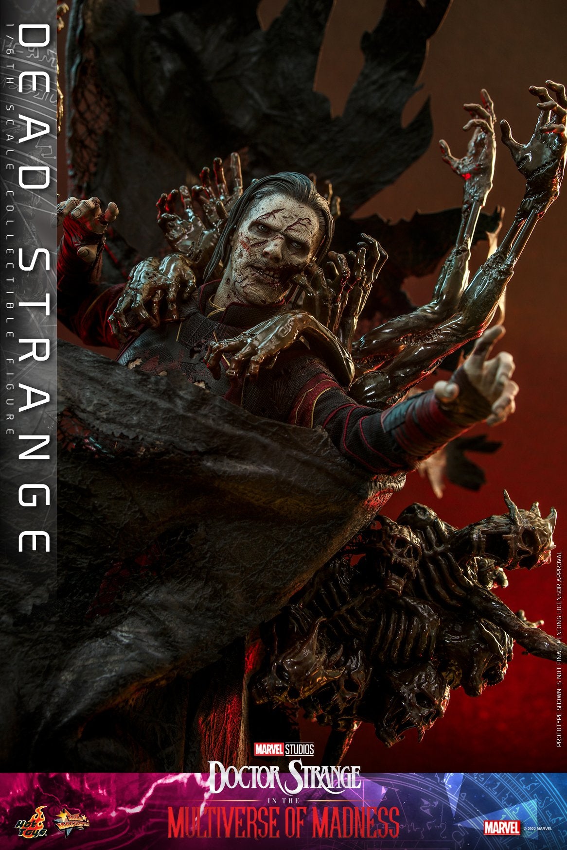 Preventa Figura Dead Strange - Doctor Strange in the Multiverse of Madness marca Hot Toys MMS654 escala 1/6
