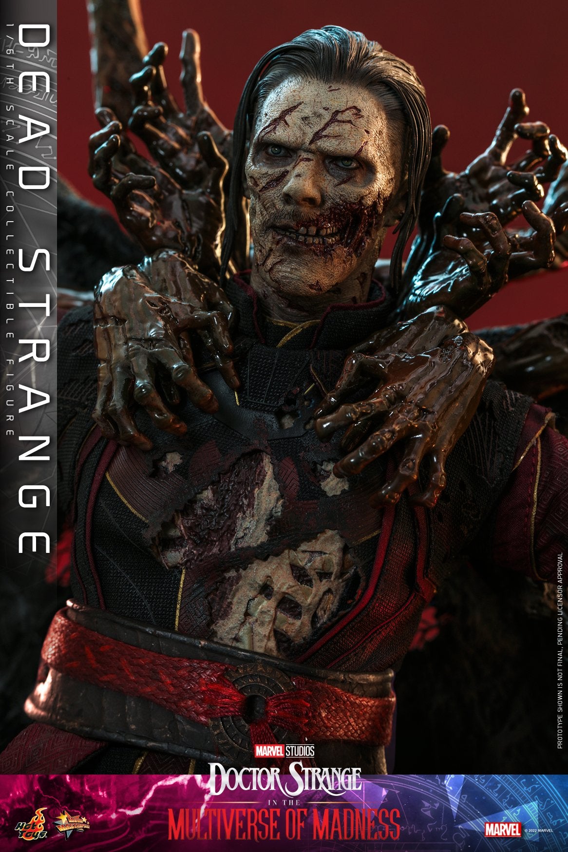 Preventa Figura Dead Strange - Doctor Strange in the Multiverse of Madness marca Hot Toys MMS654 escala 1/6