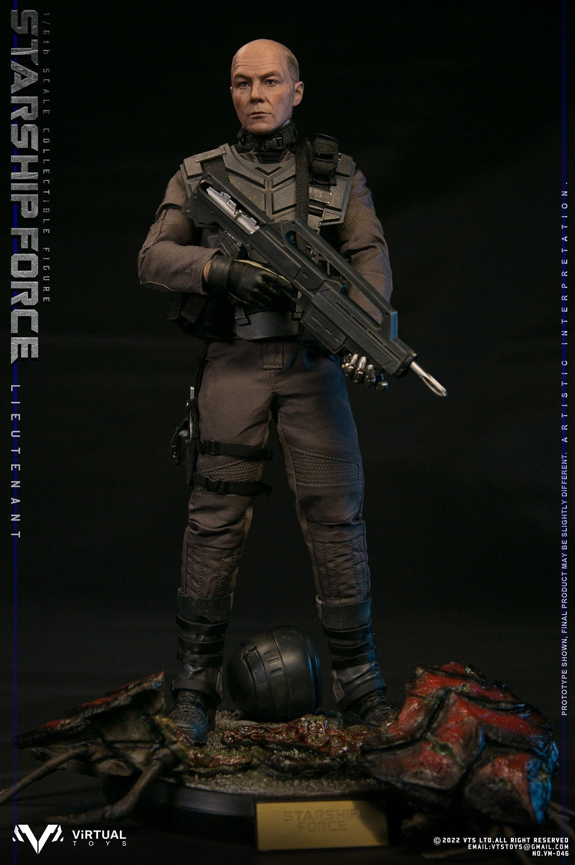 Pedido Figura Lieutenant - Starship Force- marca VTS TOYS VM046 escala 1/6