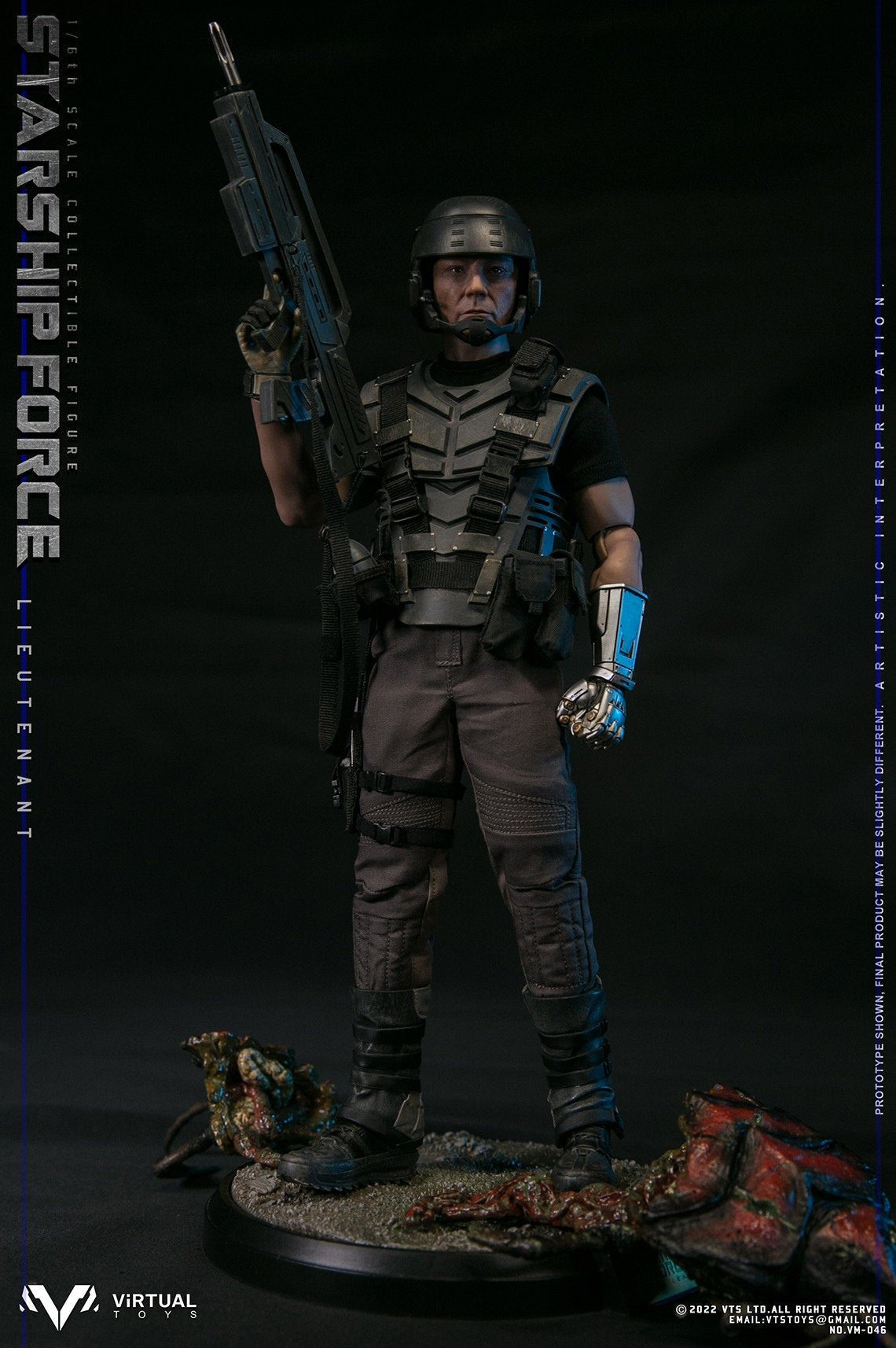 Pedido Figura Lieutenant - Starship Force- marca VTS TOYS VM046 escala 1/6