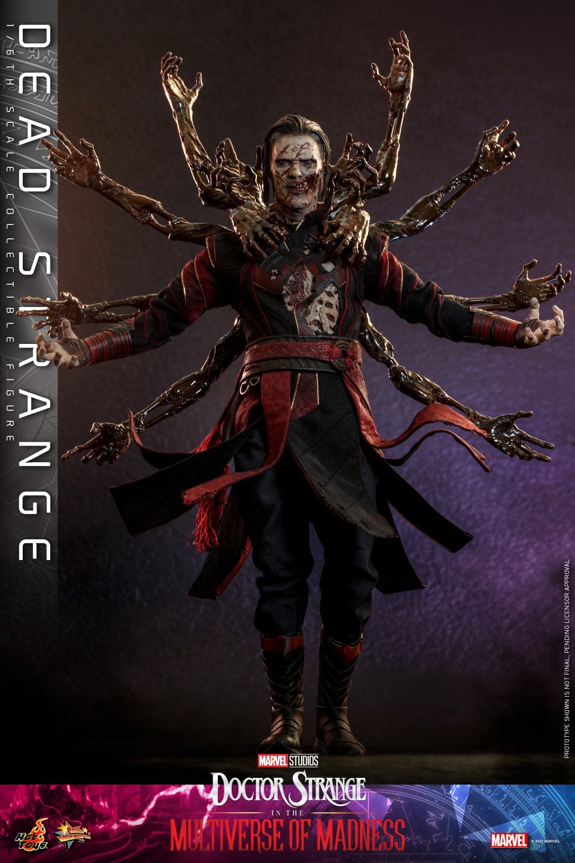 Preventa Figura Dead Strange - Doctor Strange in the Multiverse of Madness marca Hot Toys MMS654 escala 1/6