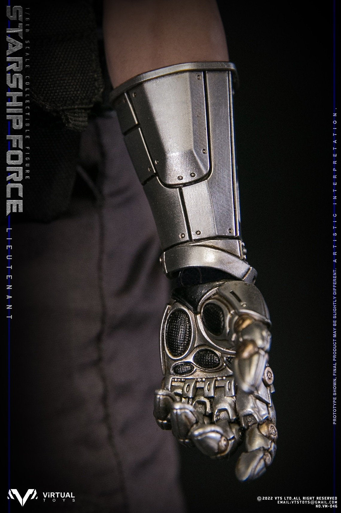 Pedido Figura Lieutenant - Starship Force- marca VTS TOYS VM046 escala 1/6