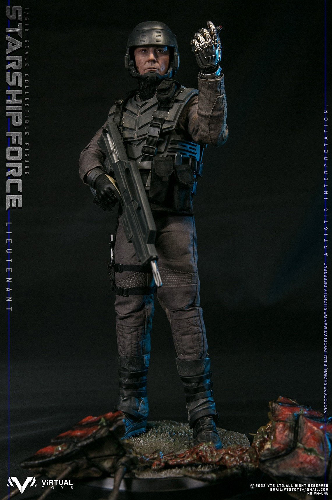 Pedido Figura Lieutenant - Starship Force- marca VTS TOYS VM046 escala 1/6