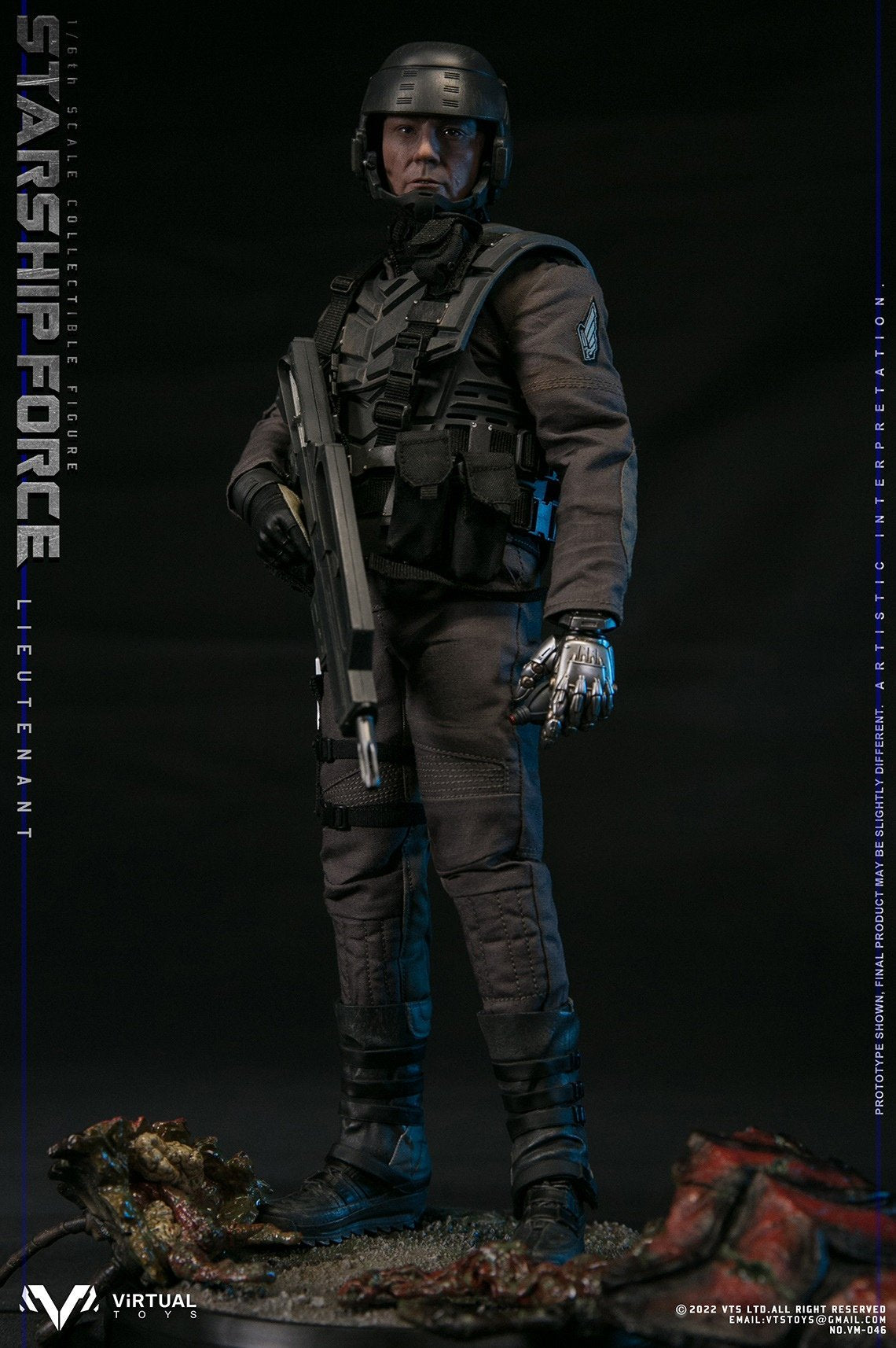 Pedido Figura Lieutenant - Starship Force- marca VTS TOYS VM046 escala 1/6