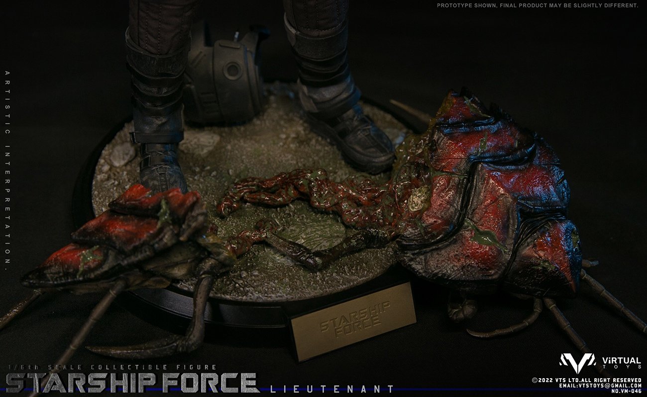 Pedido Figura Lieutenant - Starship Force- marca VTS TOYS VM046 escala 1/6